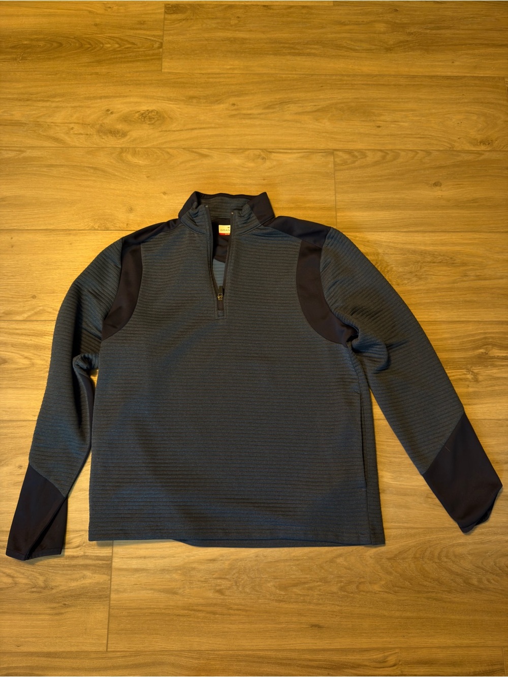 Grand Slam Men's Navy Quarter-Zip Lightweight Jacket